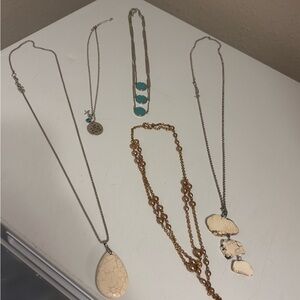 Assorted necklaces